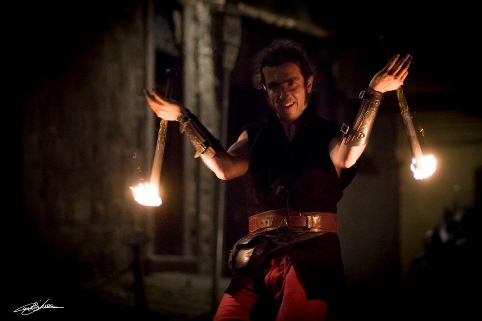 Andrea Corvo — festival fuoco Viterbo
